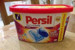 Revisión de la cápsula de Persil: tipos, costo, opiniones de los consumidores, análogos