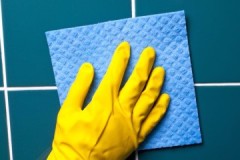 Chic, brillo, belleza o cómo limpiar los azulejos del baño de la placa y la suciedad