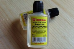 Características del uso de ácido fosfórico contra la oxidación.